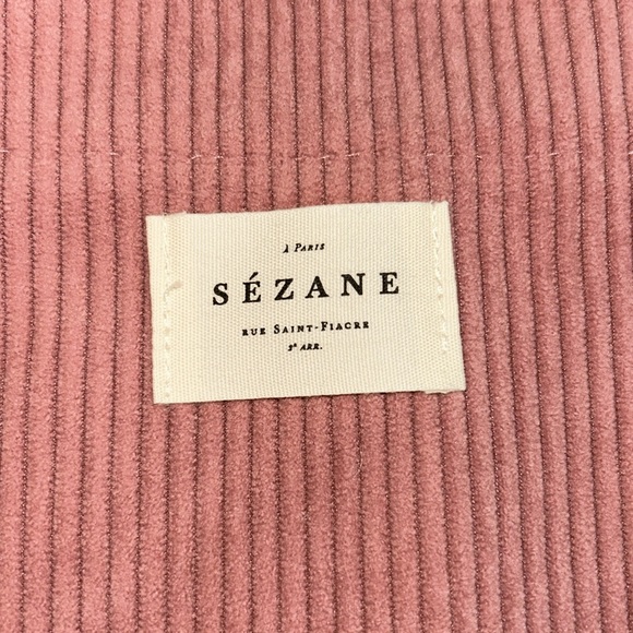 Corduroy Sezane Tote - Picture 2 of 4